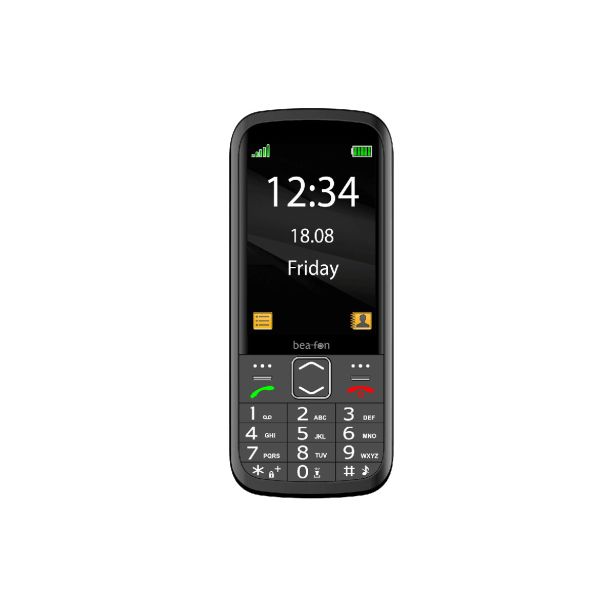 BEAFON SL270 TELEFON NA TIPKE ZA STAREJŠE - ČRN