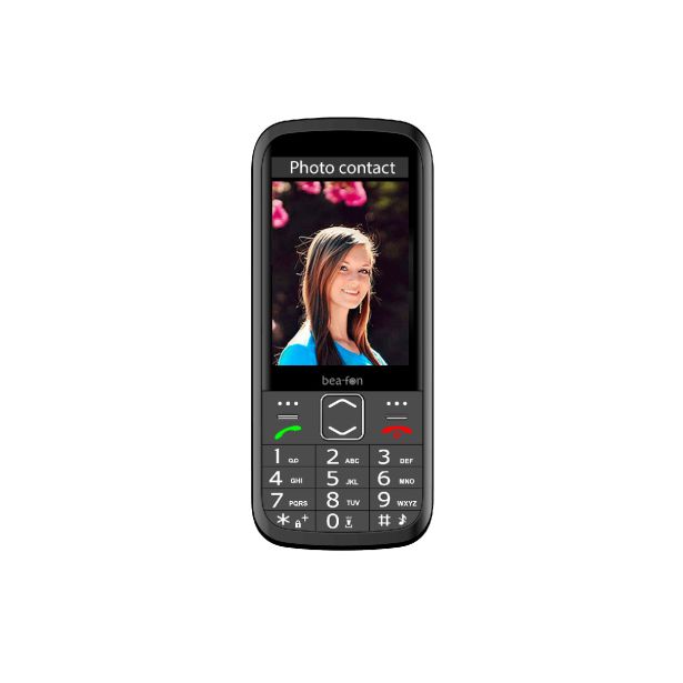 BEAFON SL270 TELEFON NA TIPKE ZA STAREJŠE - ČRN