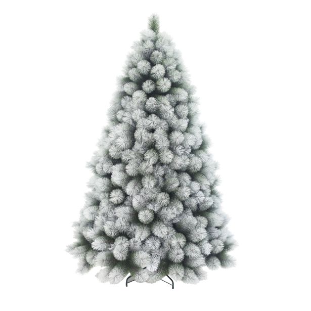 NOVOLETNA JELKA 200 CM ZASNEŽENA MONTGOMERY FROSTED