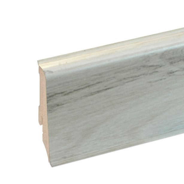 ZAKLJUČNA TALNA LETEV FN BELI HRAST 17X59X2400 MM S TESNILOM