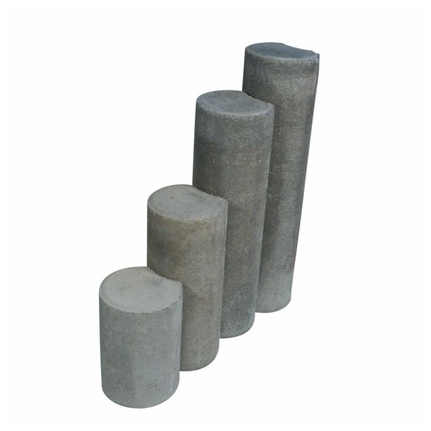 BETONSKI IZDELEK JARC PALISADA OKROGLA SIVA 75XFI 15 CM