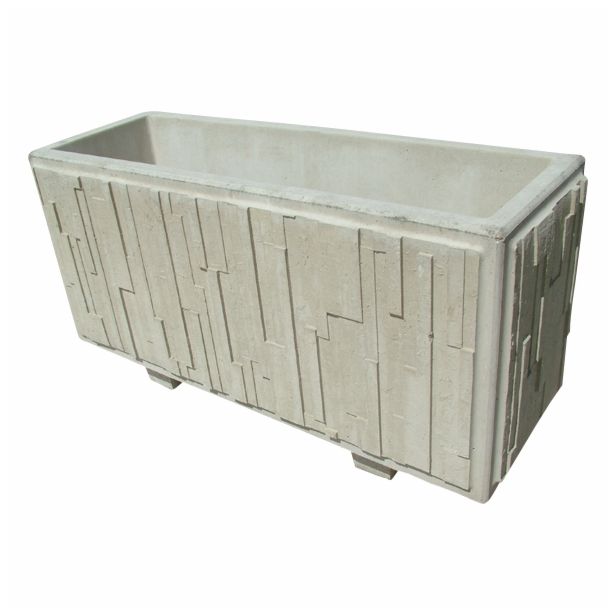 BETONSKI IZDELEK KOGRAD CVETLIČNO KORITO 140X50X70 RELIEF