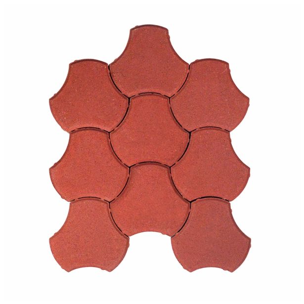 BETONSKI TLAKOVEC JARC Y OPEČNO RDEČ 20/6