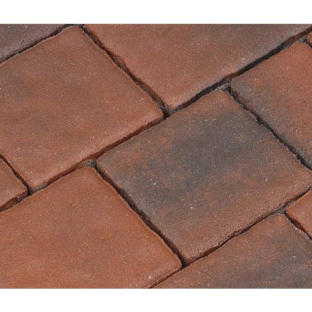 BETONSKI TLAKOVEC KOGRAD ROMANIKA MIX RJAVO ČRNA