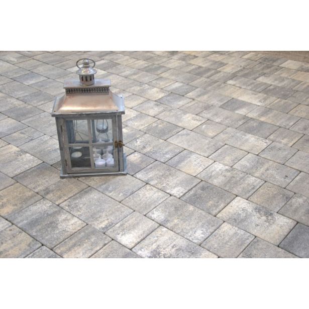 BETONSKI TLAKOVEC OBLAK GROUP LA PIAZZA MIX 115 ČRN, PEŠČEN, BEL