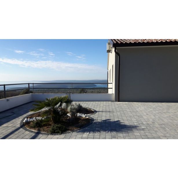 BETONSKI TLAKOVEC OBLAK GROUP LA PIAZZA MIX 115 ČRN, PEŠČEN, BEL