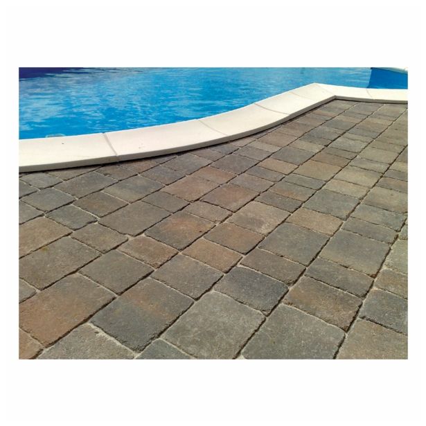 BETONSKI TLAKOVEC OBLAK GROUP VIA APPIA MIX 05 KAMEN KRAS-SIV, ČRN, OKER