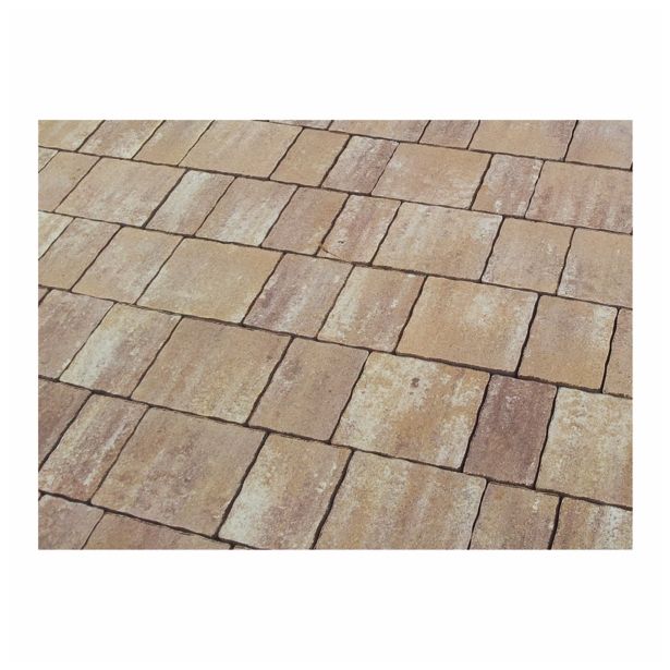 BETONSKI TLAKOVEC OBLAK GROUP VIA APPIA MIX 28 GRAN CANARIA-RJAV, BEL, PEŠČEN