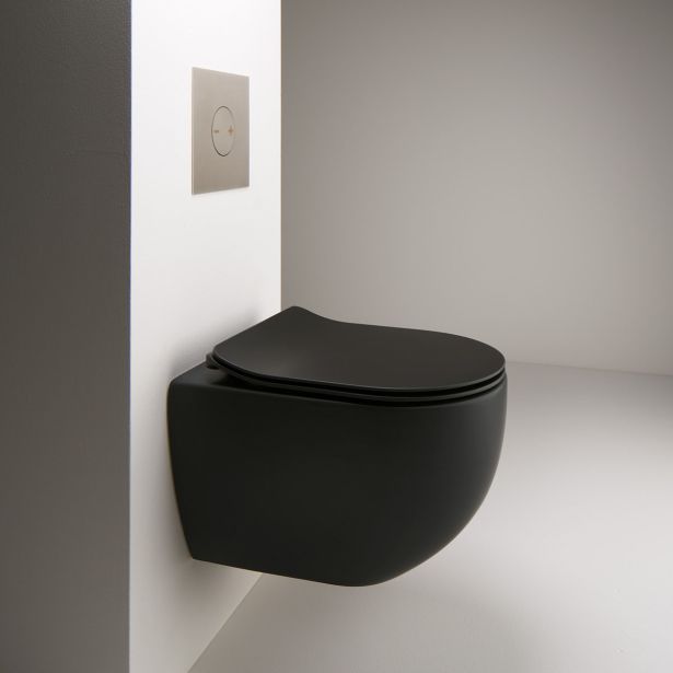 BIDE, VISEČI AXA ONE GLOMP NERO MATT 51X36.5X32