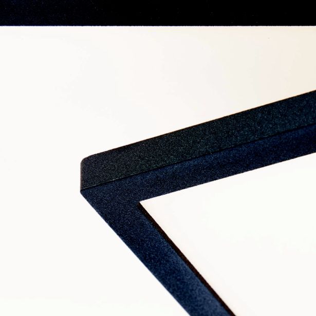 NADGRADNA STROP. SVETILKA BILITY 1X36W, ČRN ROB EASY DIM, PRAVOKOTNA 2