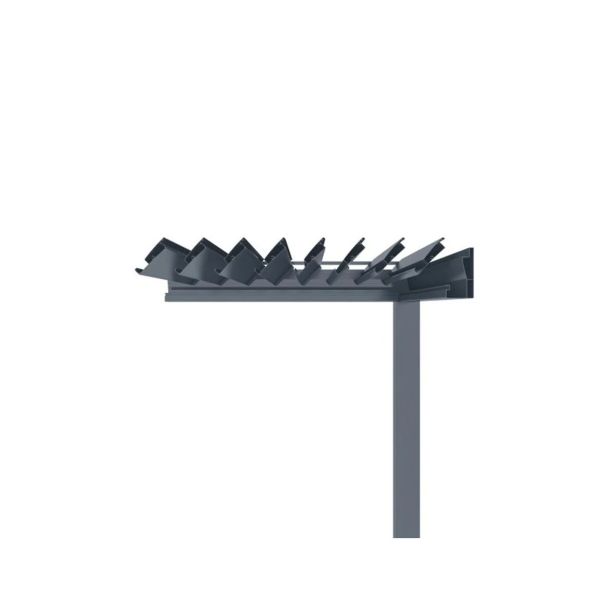 BIOKLIMATSKA PERGOLA BELLANO 3 X 3 M TEMNO SIVA