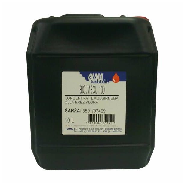 HLADILNO MAZALNO SREDSTVO OLMA BIOLMEOL 100 BFF 10 LIT / R1 / P60 / JC