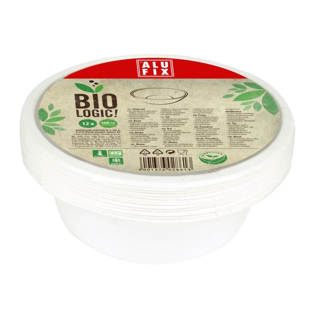 PIKNIK PROGRAM ALUFIX BIORAZGRADLJIVA POSODICA 500ML 2/1 BIOLOGIC