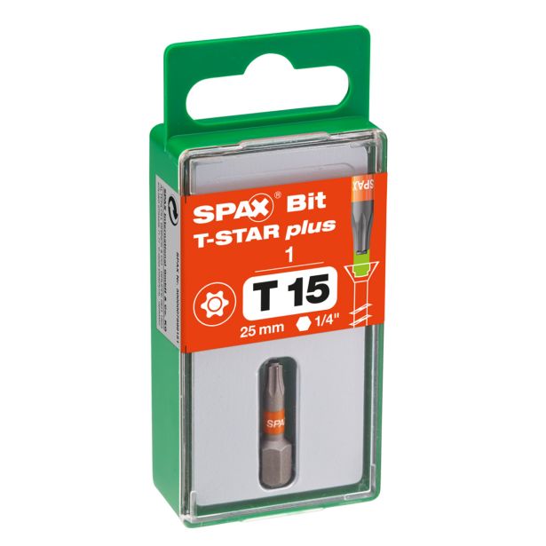 VIJAČNI NASTAVEK SPAX BIT T-STARPLUS T15 1KOS