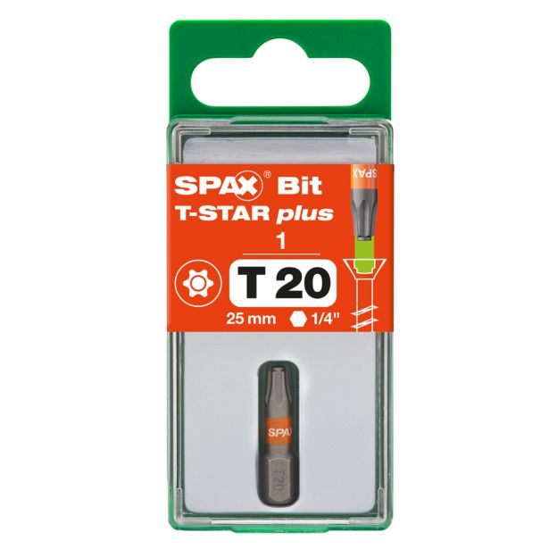 VIJAČNI NASTAVEK SPAX BIT T-STARPLUS T20 1KOS