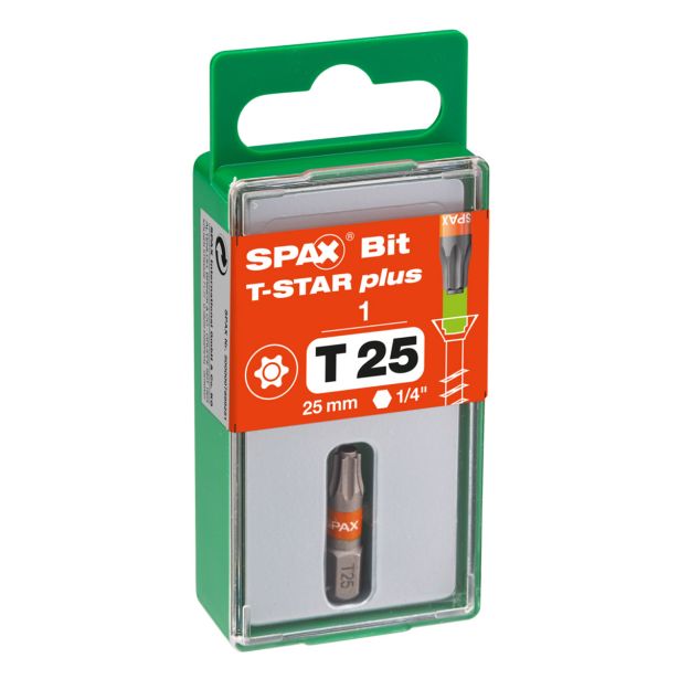 VIJAČNI NASTAVEK SPAX BIT T-STARPLUS T25 1KOS