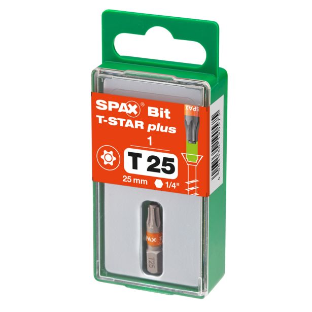 VIJAČNI NASTAVEK SPAX BIT T-STARPLUS T25 1KOS