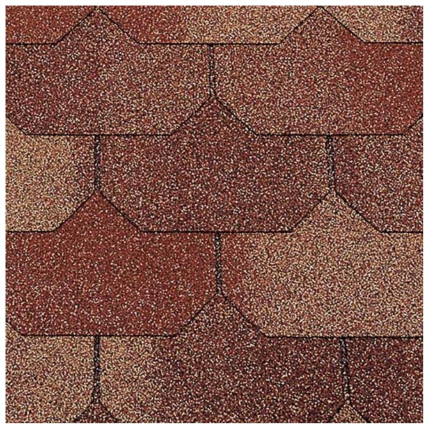 BITUMENSKA SKODLA TEGOLA CANADESE RDEČA DVA ODTENKA 004 PREMIUM LIBERTY