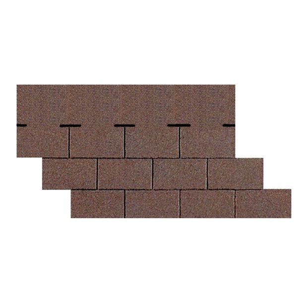 BITUMENSKA SKODLA TEGOLA CANADESE RJAVA DVA ODTENKA 020 TOP PRAVOKOTNA OBLIKA