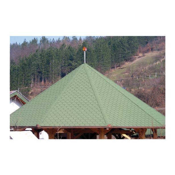 BITUMENSKA SKODLA TEGOLA CANADESE ZELENA 075 TOP OBLIKA BOBROVCA