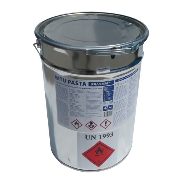 BITUMENSKI PREMAZ FRAGMAT TIM BITU PASTA PAL = 792 KG, KOS = 22 KG