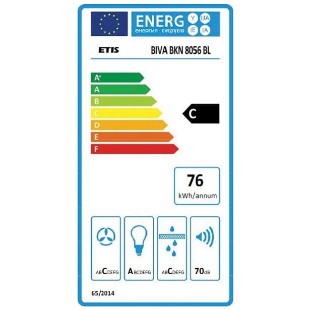 POŠEVNA STENSKA NAPA SICCABO BKN 8056 BL