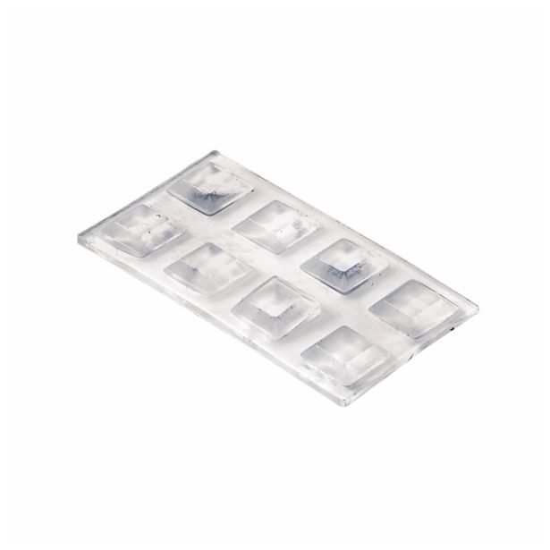 BLAŽILEC HETTICH DIY 10X10X2 MM, KVADRATEN SAMOLEP. PROZ. ZAV=16 KOS