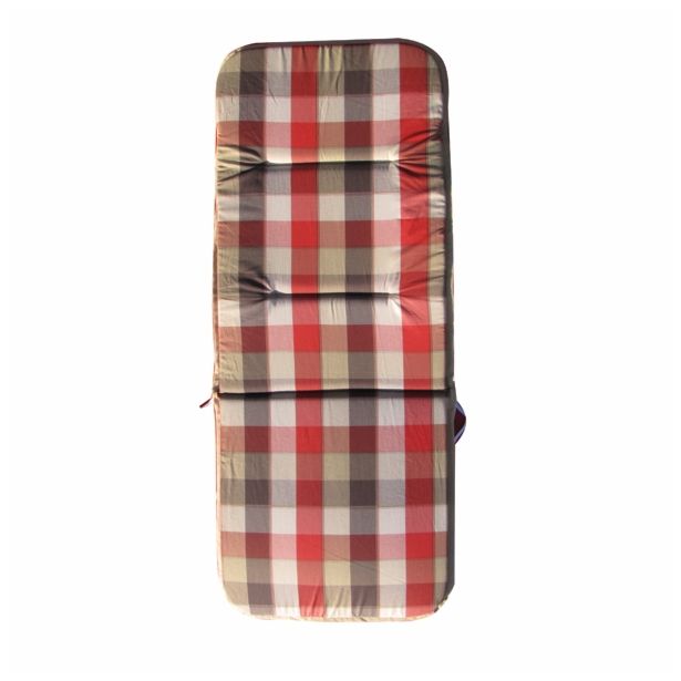 BLAZINA FORUM RJAVO-RDEČA 120X45X3 CM