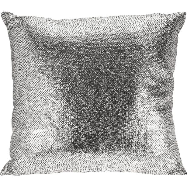 OKRASNI VZGLAVNIK EH 45X45CM SREBRNA SVETLEČA