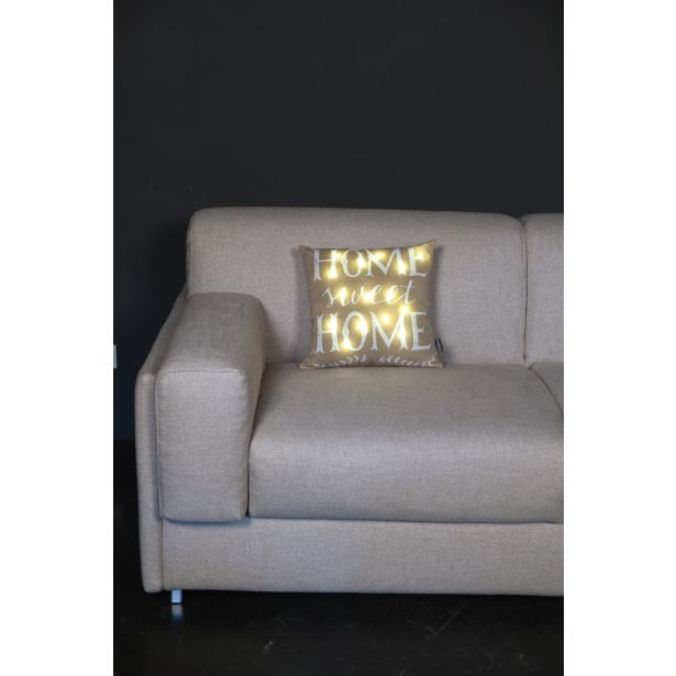 BLAZINA LAVATELLI KANGURU HOME Z LUČKAMI 40X40 CM