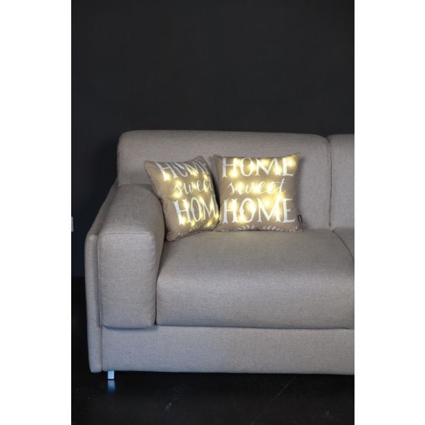 BLAZINA LAVATELLI KANGURU HOME Z LUČKAMI 40X40 CM