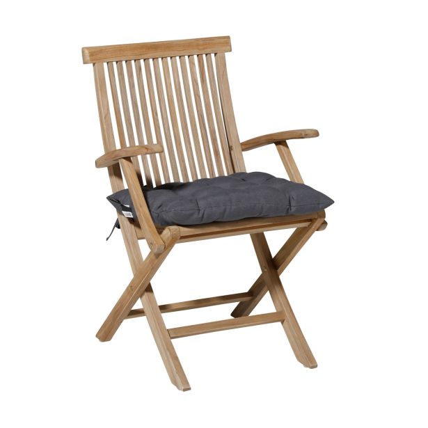 BLAZINA MADISON PANAMA, SIVA, 46X46 CM