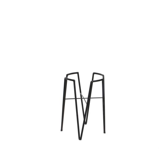 KERAMIČNI NOTRANJI LONEC MICA BLOM STOJALO ČRNO D17.5XŠ17.5XV25CM