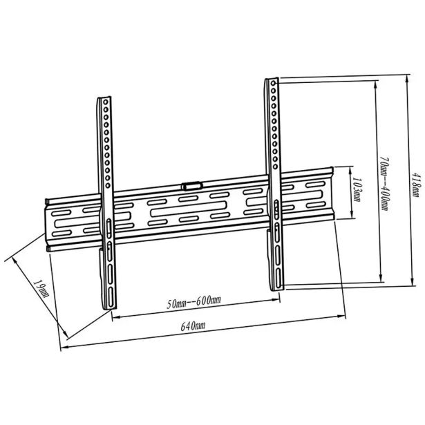 BLOW NOSILEC ZA TV 76-857, ČRN