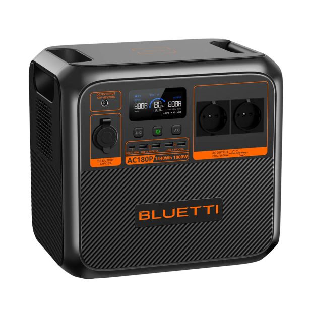 BLUETTI AC180P PRENOSNA POLNILNA POSTAJA  1800W/1440WH