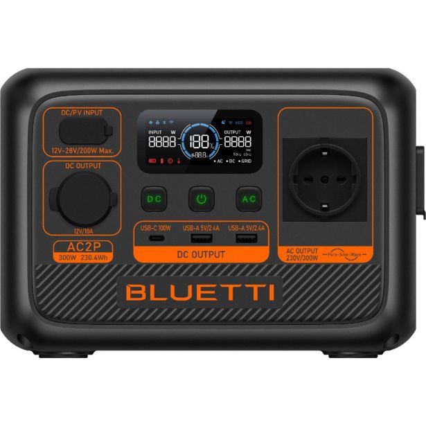 BLUETTI AC2P PRENOSNA POLNILNA POSTAJA 300W/230,4WH