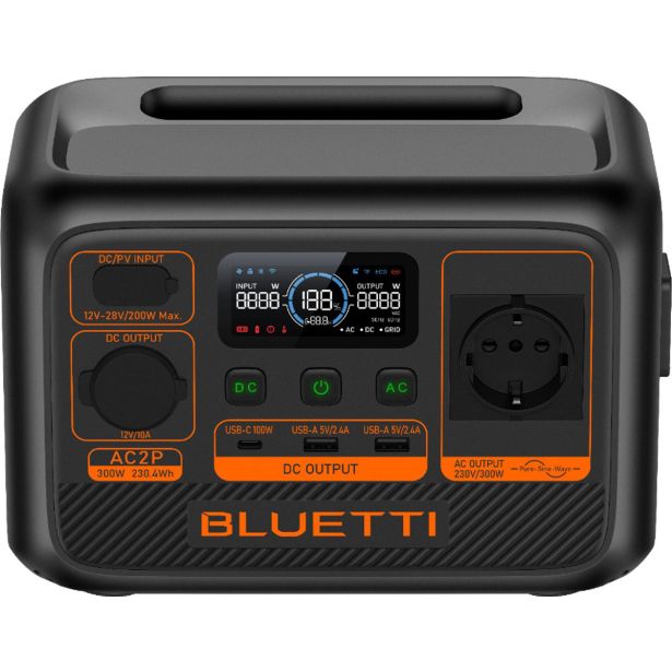 BLUETTI AC2P PRENOSNA POLNILNA POSTAJA 300W/230,4WH