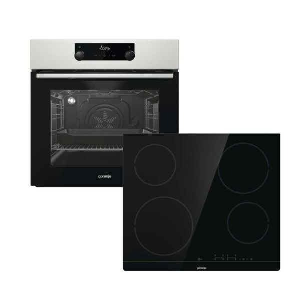 VGRADNA PEČICA + PLOŠČA GORENJE BO735E114X + ECT41SC JUMP SET