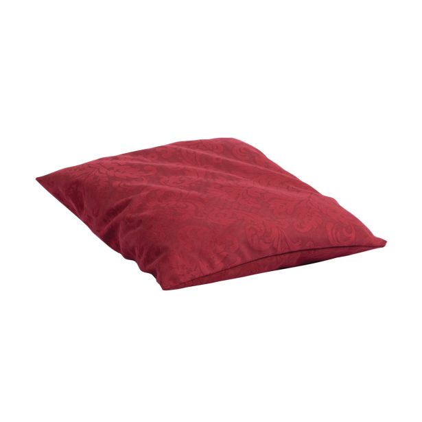 OKRASNI VZGLAVNIK MERCIS BORA DAMASK 43 43X43 CM BORDO RDEČA