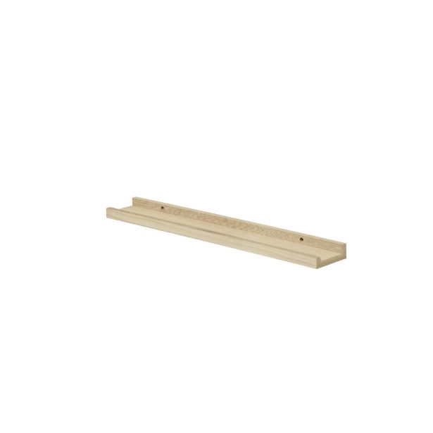 LESENA POLICA BORDER HRAST 600X90X30 MM