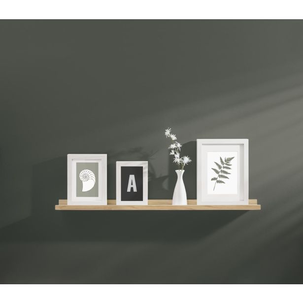 LESENA POLICA BORDER HRAST 600X90X30 MM