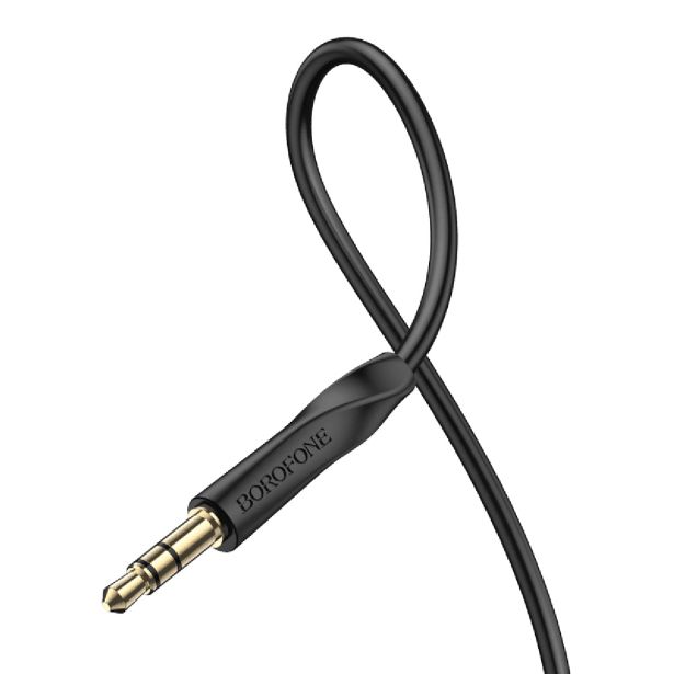 BOROFONE BL16 AUX KABEL Z IZHODOM 3,5 MM (1M) ČRN