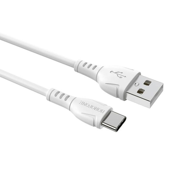 BOROFONE PODATKOVNI KABEL BX51 TYPE C NA USB 1M 3A BEL
