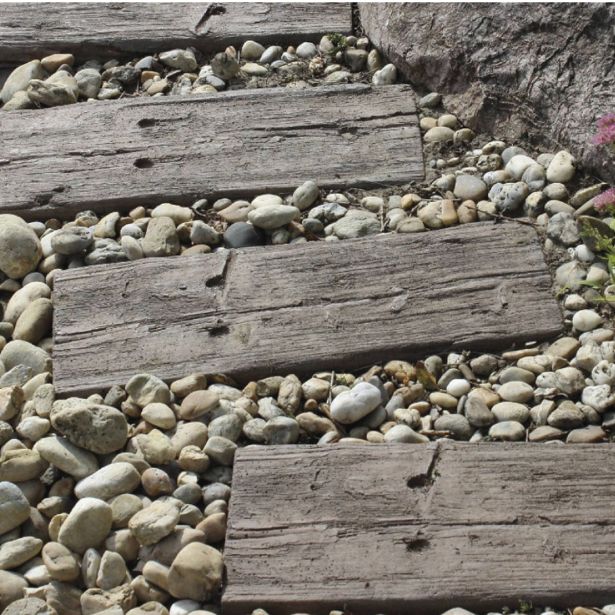 BETONSKA PLOŠČA SEMMELROCK BRADSTONE LOG PRAG PLOŠČA 60/25/3.8-4.2 CM ANT RJAV