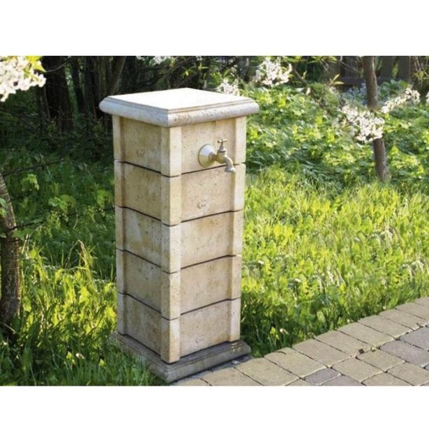 BETONSKI IZDELEK SEMMELROCK BRADSTONE STEBER VODNJAK 35/35/85 CM