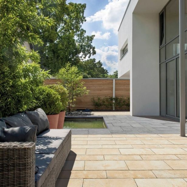 BETONSKA PLOŠČA SEMMELROCK BRADSTONE TRAVERO GRANDE 81/31/4.8-5.2 CM PEŠ MEL