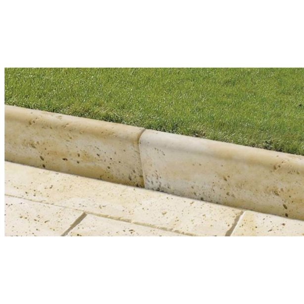 BETONSKI ROBNIK SEMMELROCK BRADSTONE TRAVERO ROBNIK 60/4/15 CM, PEŠČENO MELI