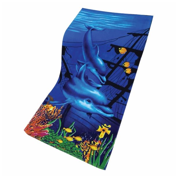 BRISAČA MQ 75X150 CM PLAŽNA MALDIVI RAZLIČNI VZORCI