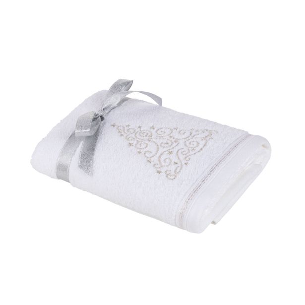 BRISAČA SVILANIT JOLLY XMAS 50X100 BEL