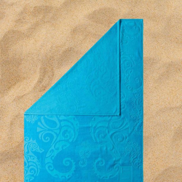 BRISAČA SVILANIT PLAŽNA SEAHORSE,80X160 MODRA